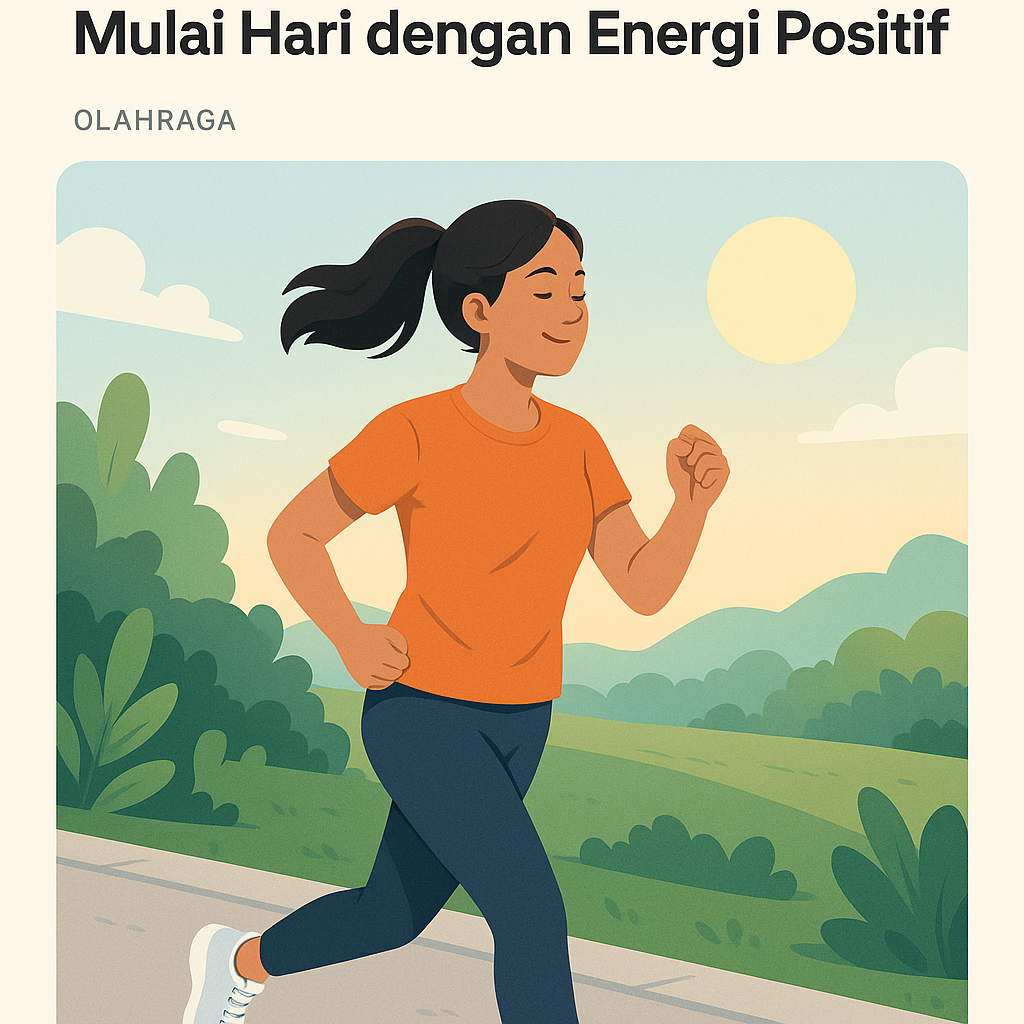 Ilustrasi Manfaat Olahraga Pagi untuk Kesehatan Tubuh: Mulai Hari dengan Energi Positif untuk kategori olahraga